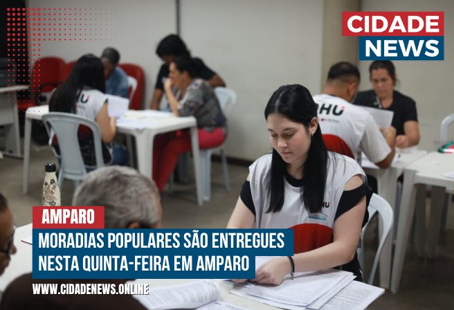 Moradias populares são entregues nesta quinta-feira em Amparo